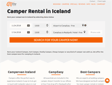 Tablet Screenshot of campeasy.com
